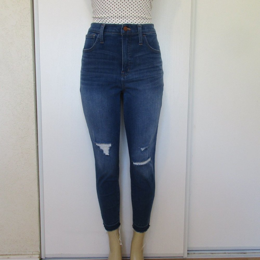 MADEWELL Jeans Size 30 High Rise Skinny Denim - Picture 2 of 14